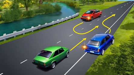 Опасная ситуация на дороге — какие автомобили должны уступить - 285x160