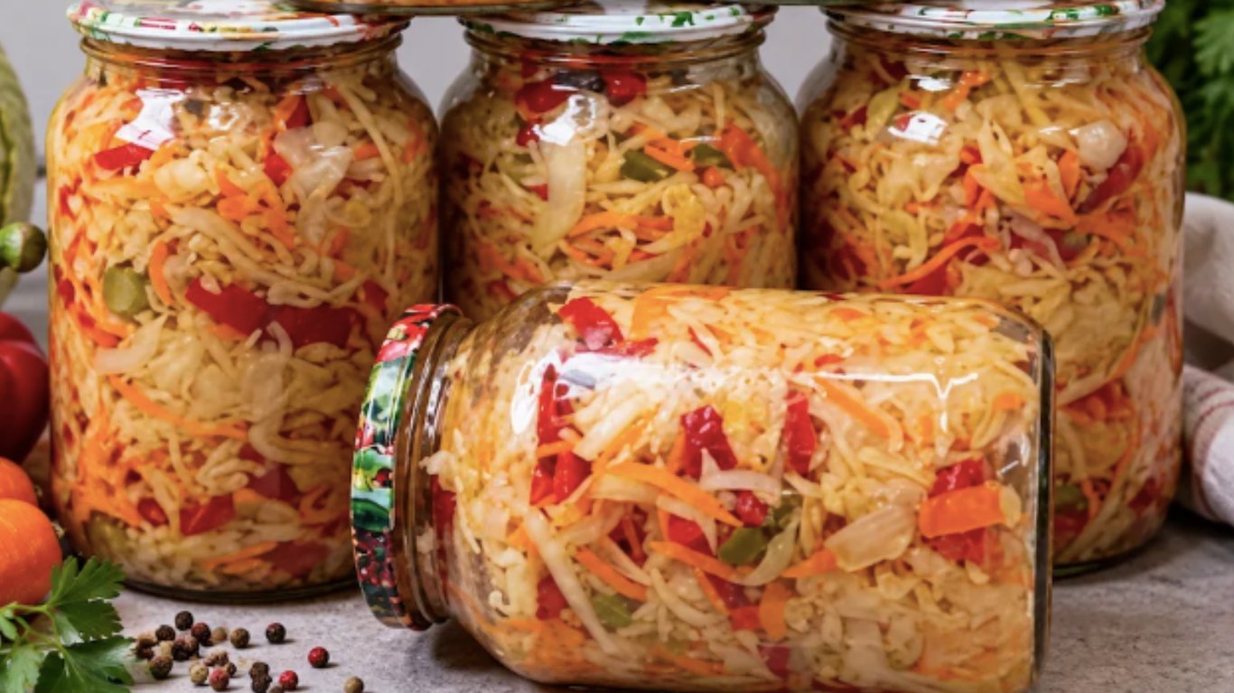 маринована капуста на зиму