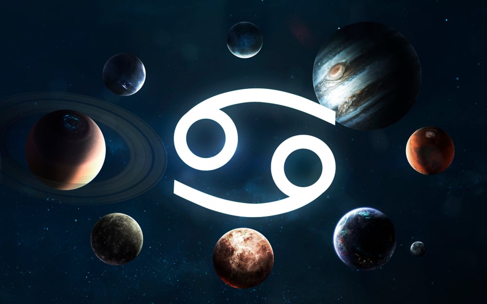 Символ знака Зодиака Рак