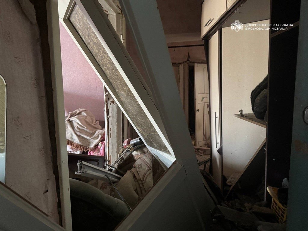 Російська атака на Дніпро 25 квітня