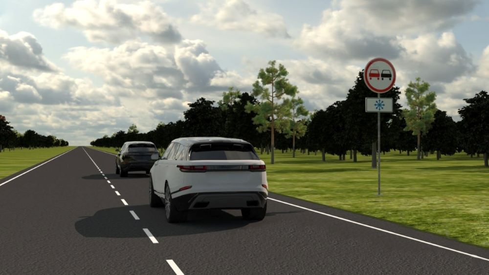 Задача з каверзою — чи дозволений водієві білого автомобіля обгін - фото 1