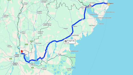 Локальні затори та ДТП — ситуація на трасі Одеса-Рені зараз - 290x166