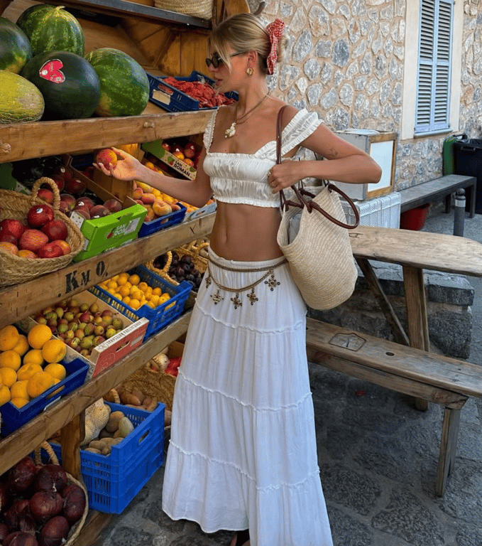 Спідниця з воланами це не тільки про стиль, але і про легкість