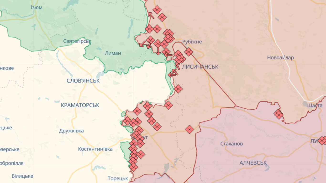 Карта боевых действий в Украине онлайн сегодня, 26.08.2023: DeepState, Liveuamap, ISW