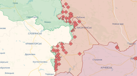 Актуальні онлайн-карти бойових дій в Україні: стан фронту на 26 серпня - 285x160