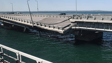 Журналисты показали видео СБУ про июльскую атаку на Крымский мост - 285x160