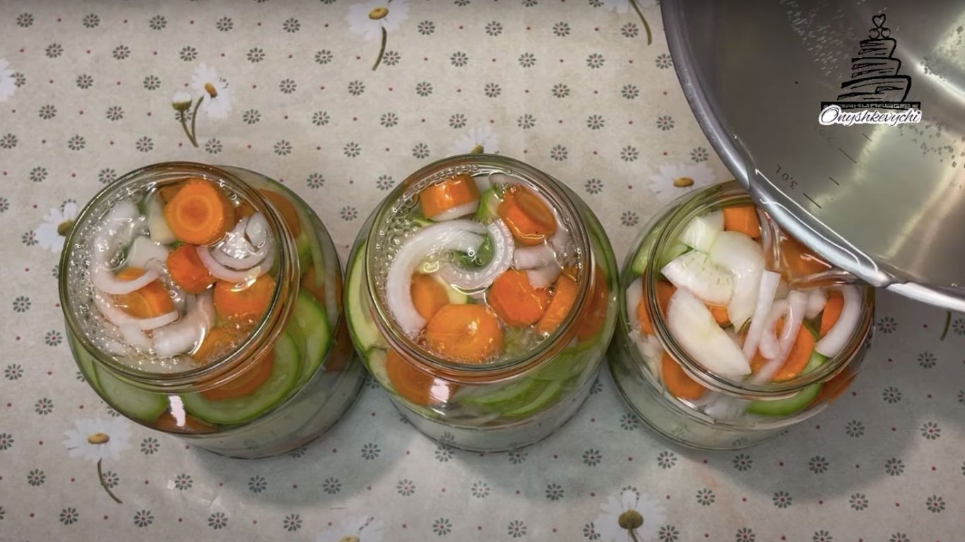 вкусные маринованные кабачки на зиму рецепт