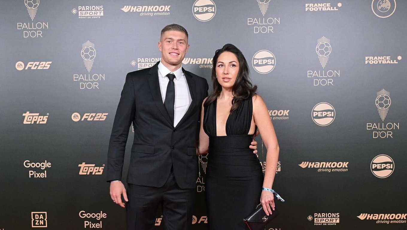 Артем Довбик із дружиною