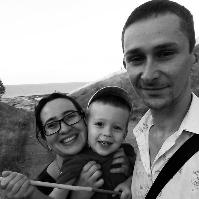 Родина Путятіних, що загинули під час атаки РФ