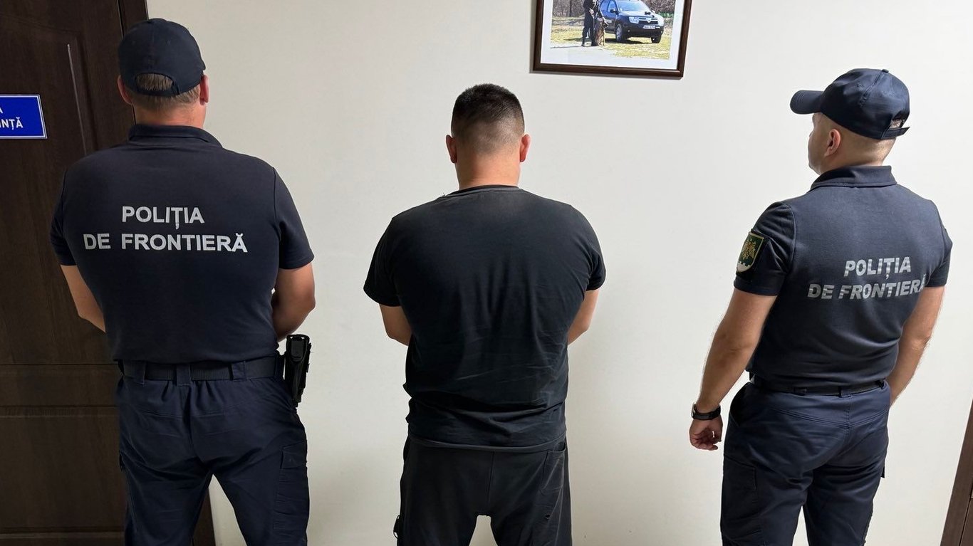 Затриманий порушник прикордонною поліцією Молдови