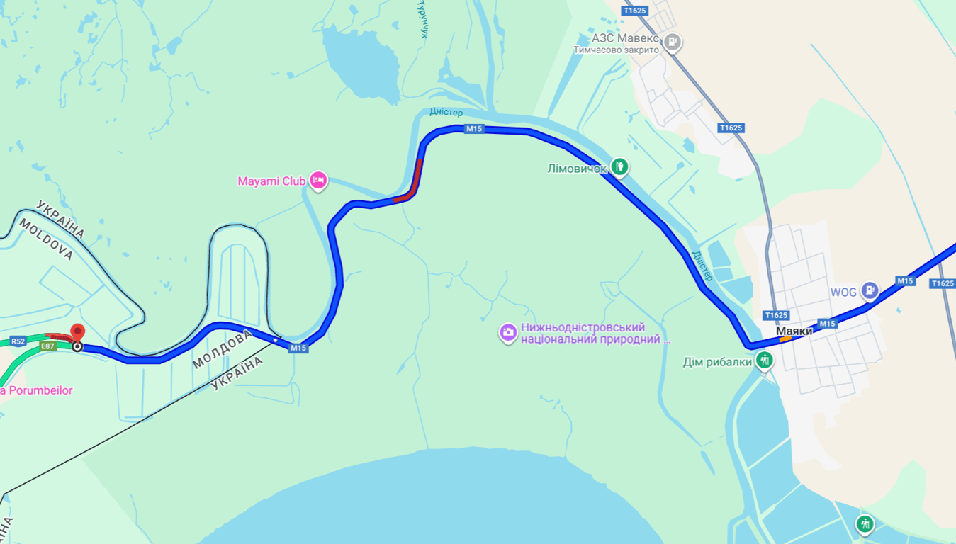 Черги на кордоні — один з пунктів пропуску на Одещині не працює - фото 1
