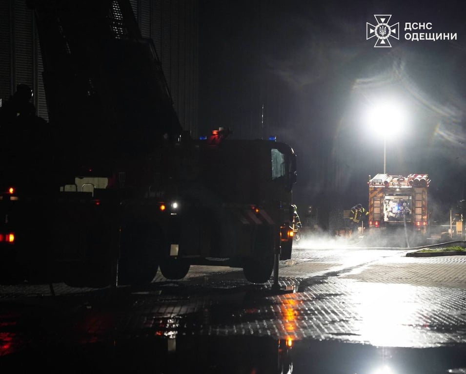 Наслідки обстрілу  Одещини