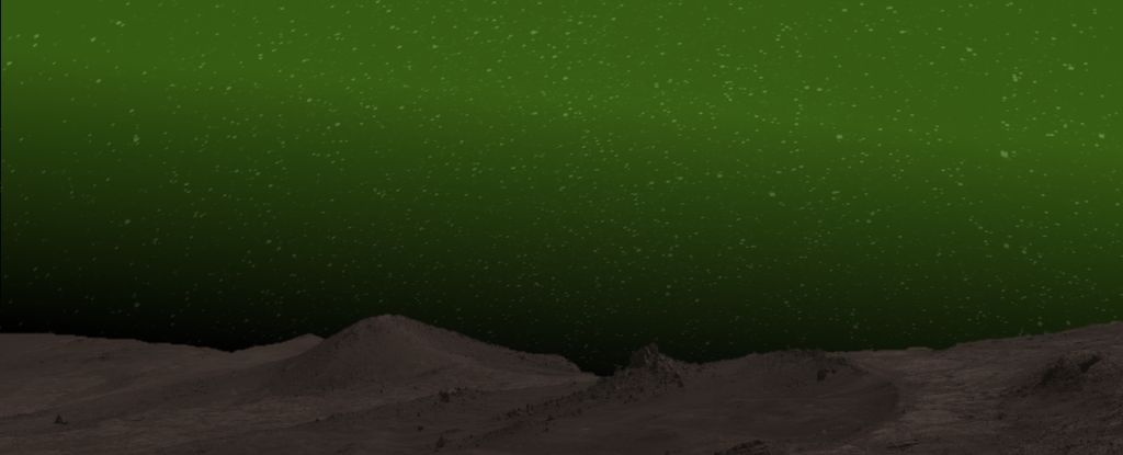 Космічний зонд показав, як Червона планета світиться зеленим