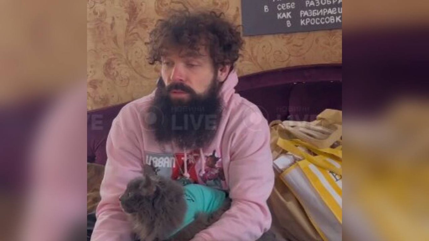Волонтер з Харкова розповів про кота Сімбу, який врятувався від обстрілів 2 січня