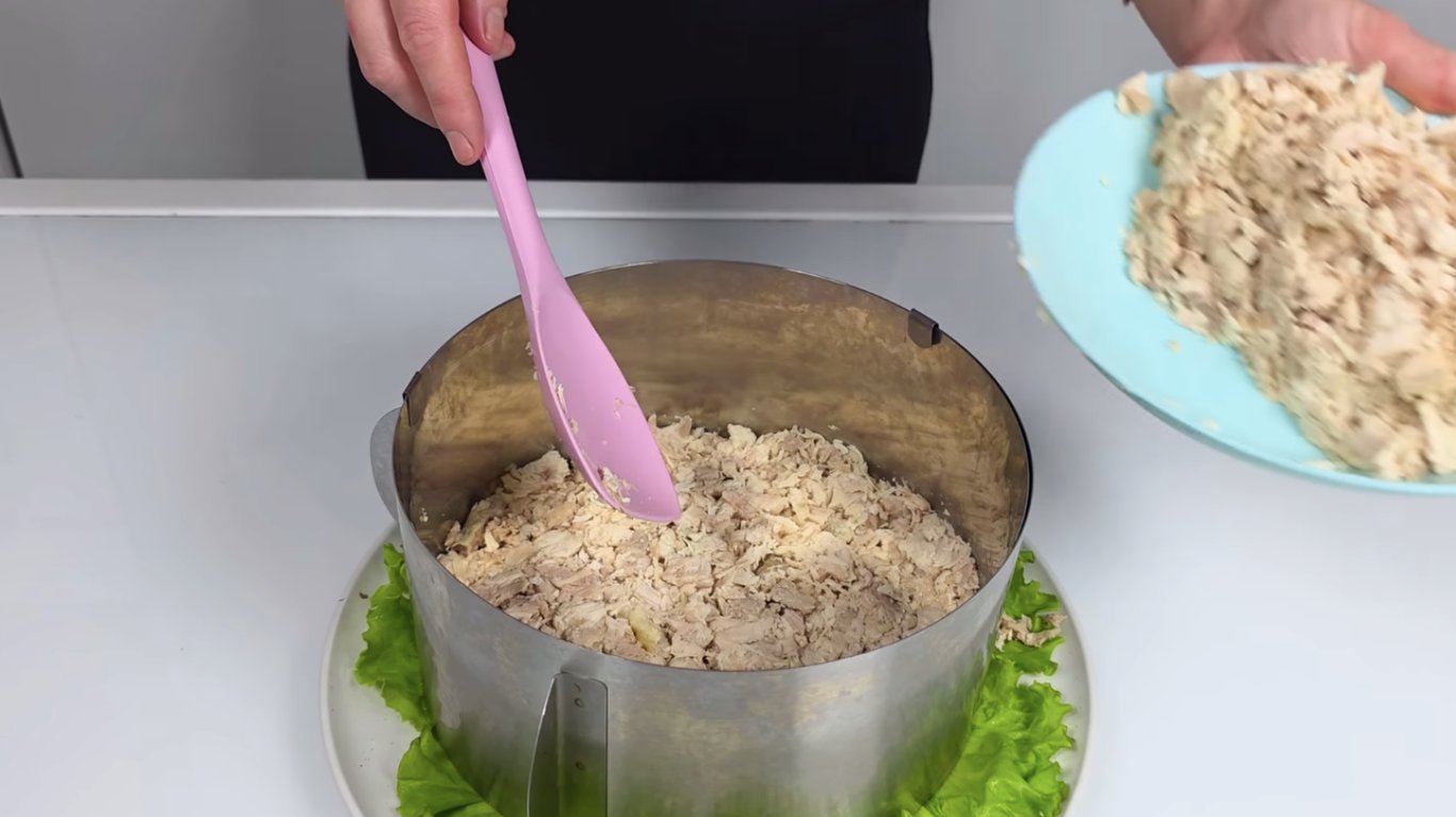 рецепт салату шарами