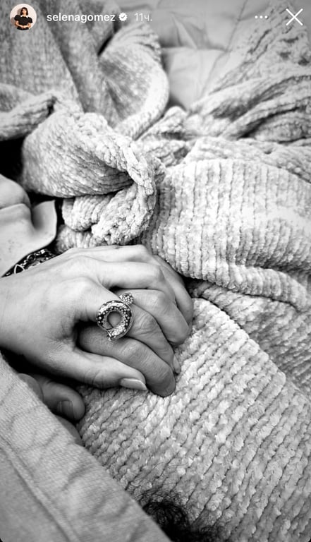 Співачка Селена Гомес з коханим. Фото: instagram.com/selenagomez/