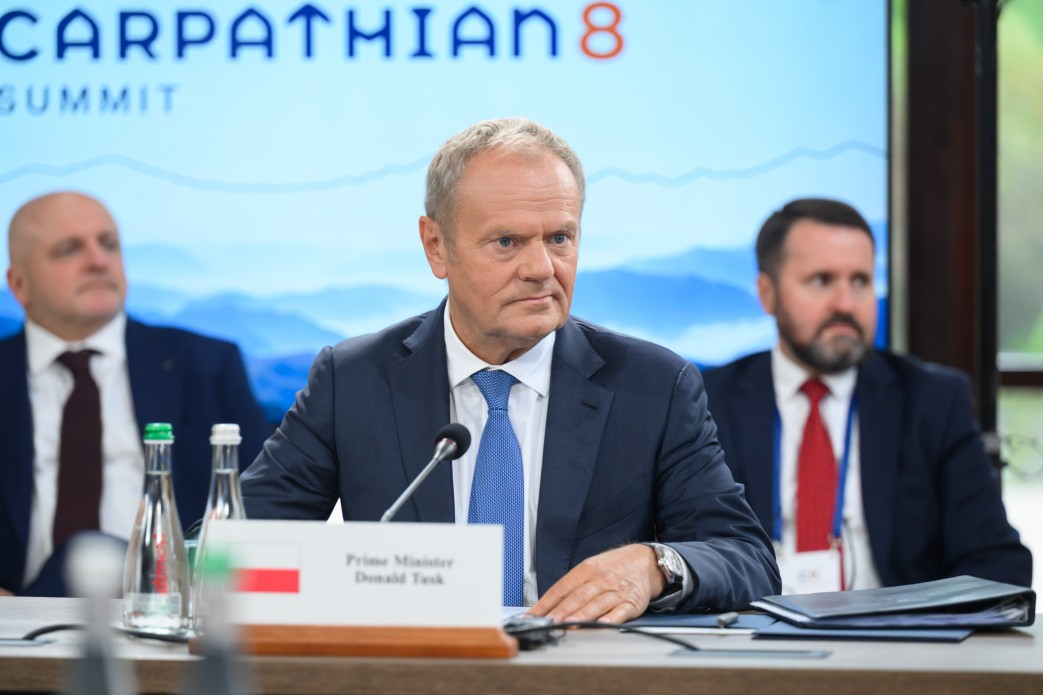 Дональд Туск на Карпатському саміті
