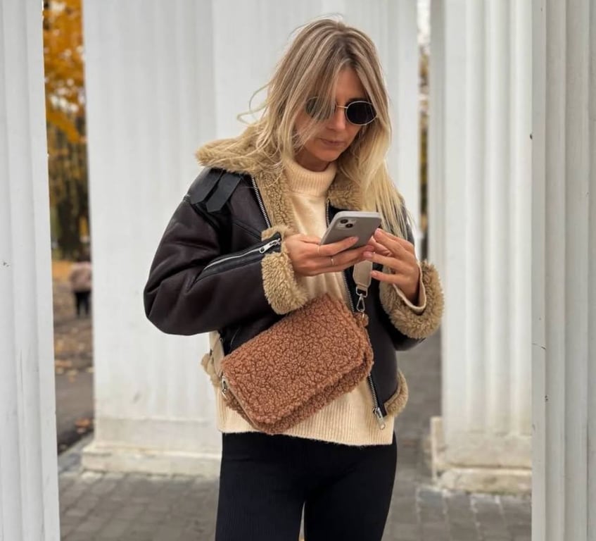 Сумки з хутра на зиму те, що треба