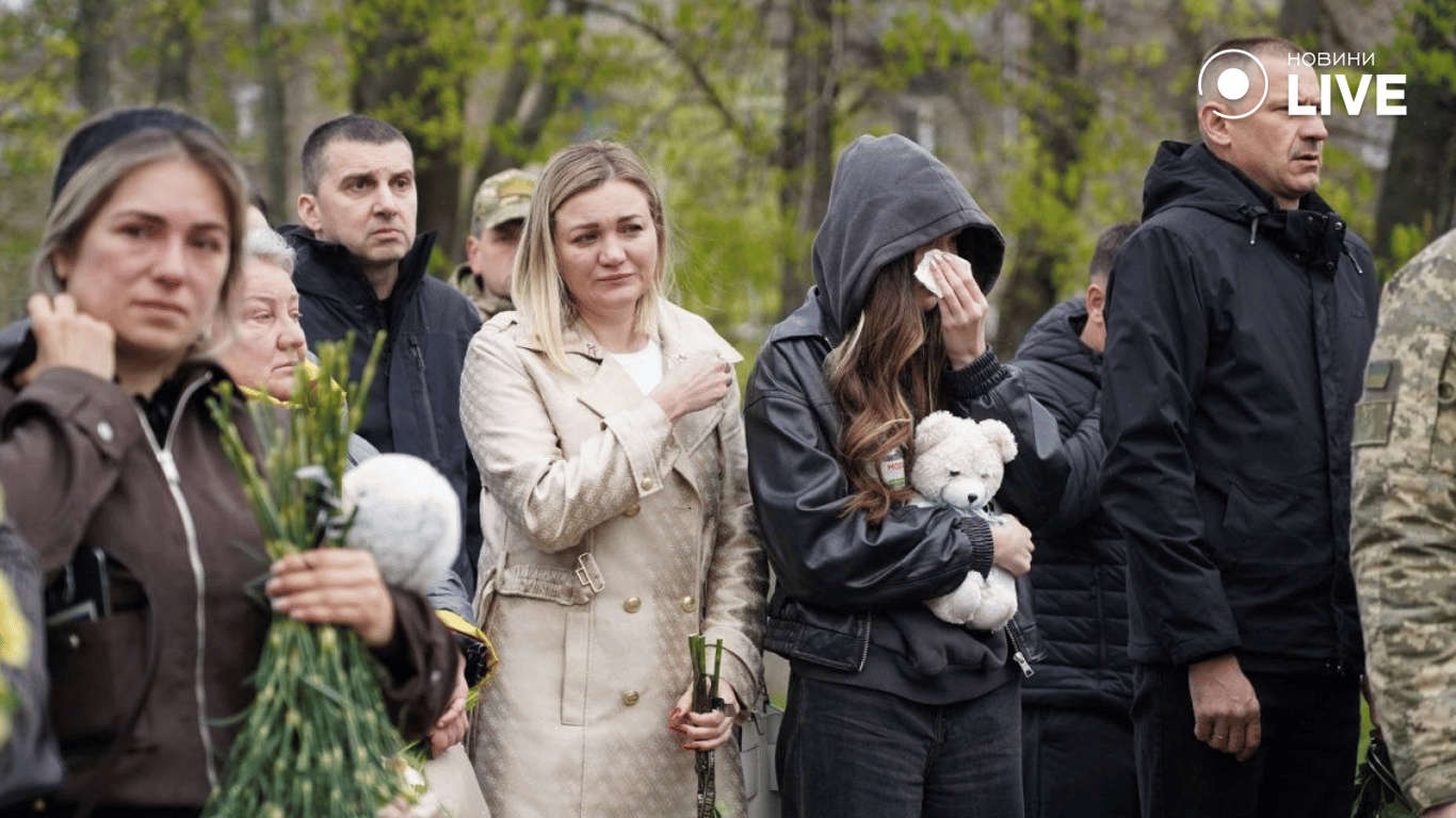 В Одесі попрощалися із загиблими від атаки 6 квітня