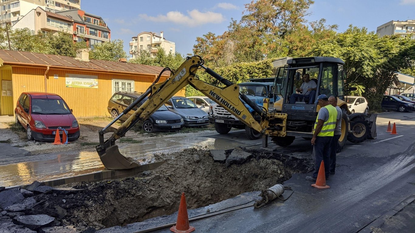 Аварийное отключение воды в центре Одессы 18 июля