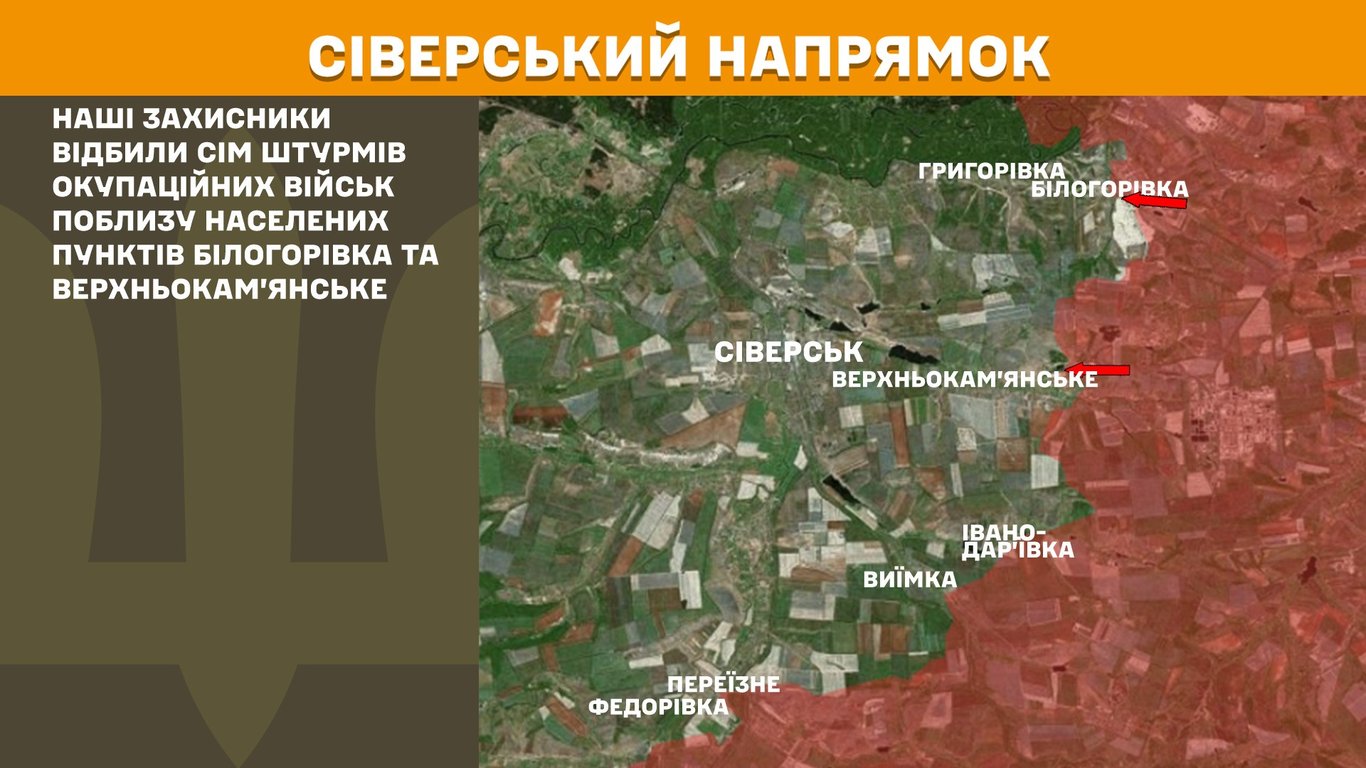 Сіверський напрямок бойові дії