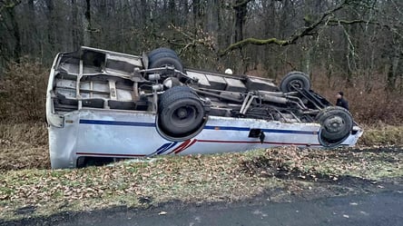 ДТП на Закарпатті — рейсовий автобус з'їхав у кювет, є потерпілі - 285x160