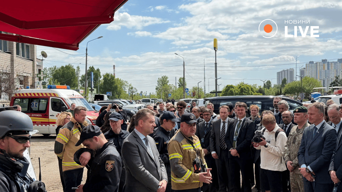 Російський обстріл Києва 14 травня