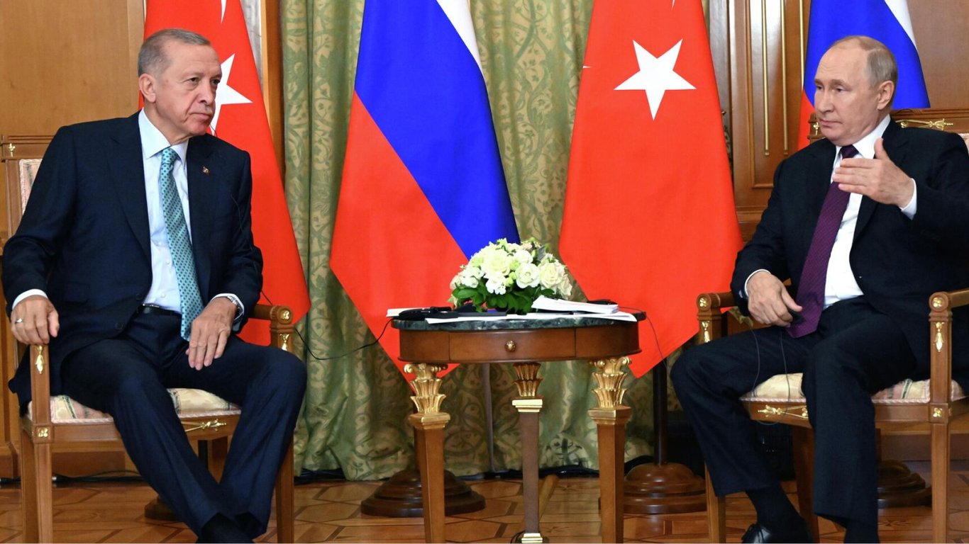 Путін на зустрічі з Ердоганом підтвердив небажання РФ відновлювати "зернову угоду"