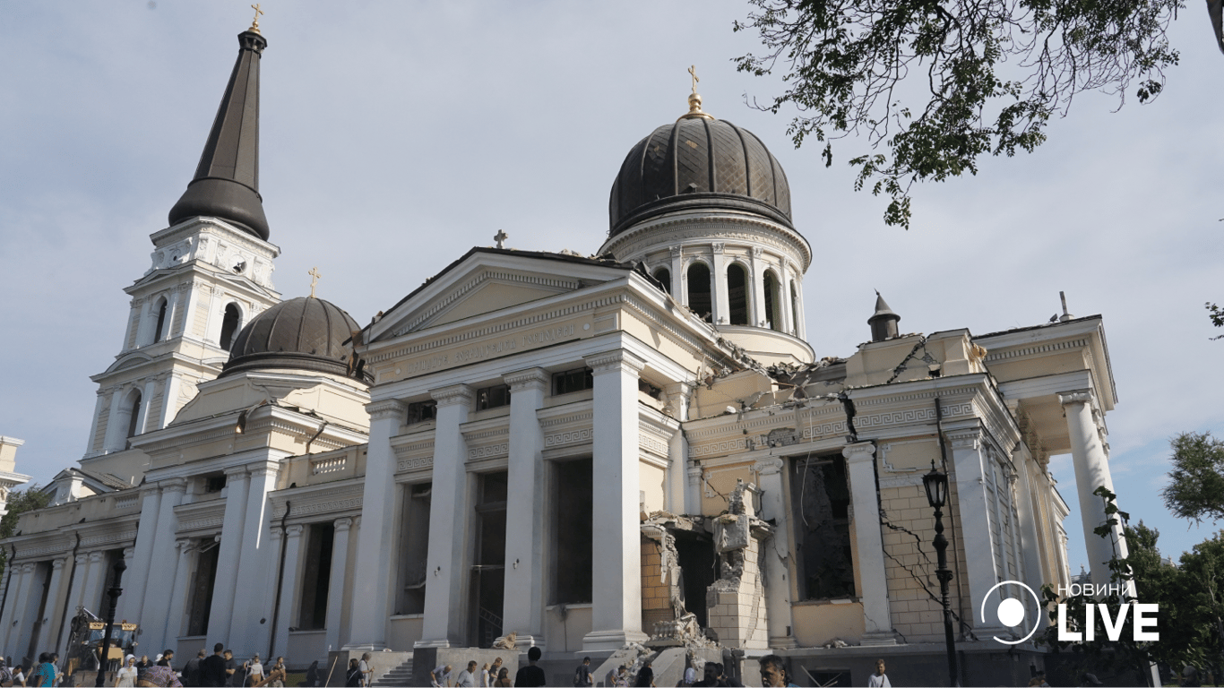 Італія допоможе реконструювати знищений собор в Одесі