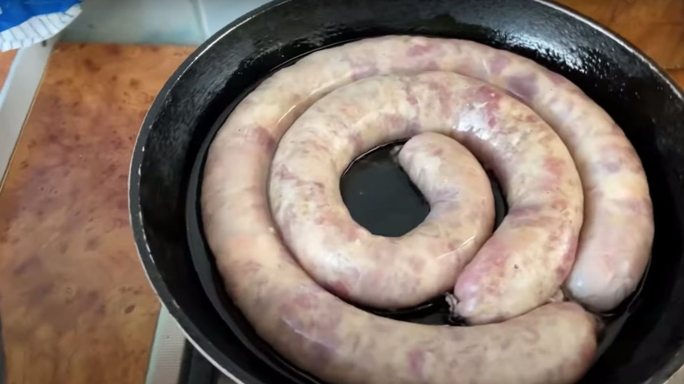 вкусная домашняя колбаса