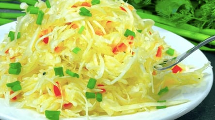 Салат з капусти "по-німецьки" — до м’яса, картоплі або як закуска - 285x160