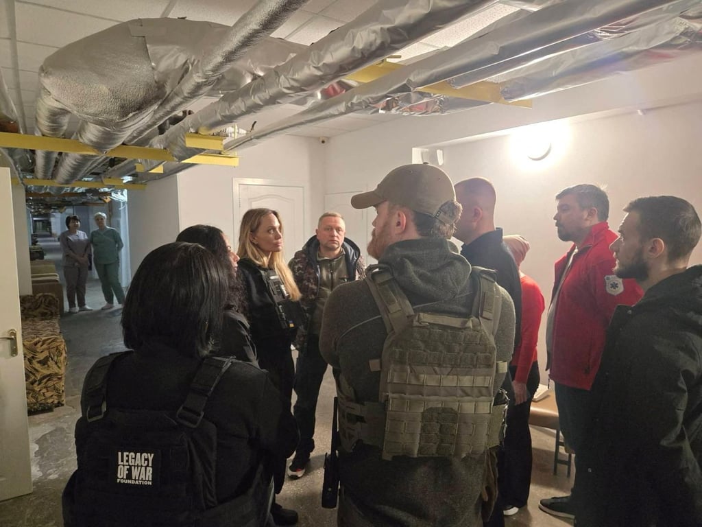 Візит Анджеліни Джолі в Україну