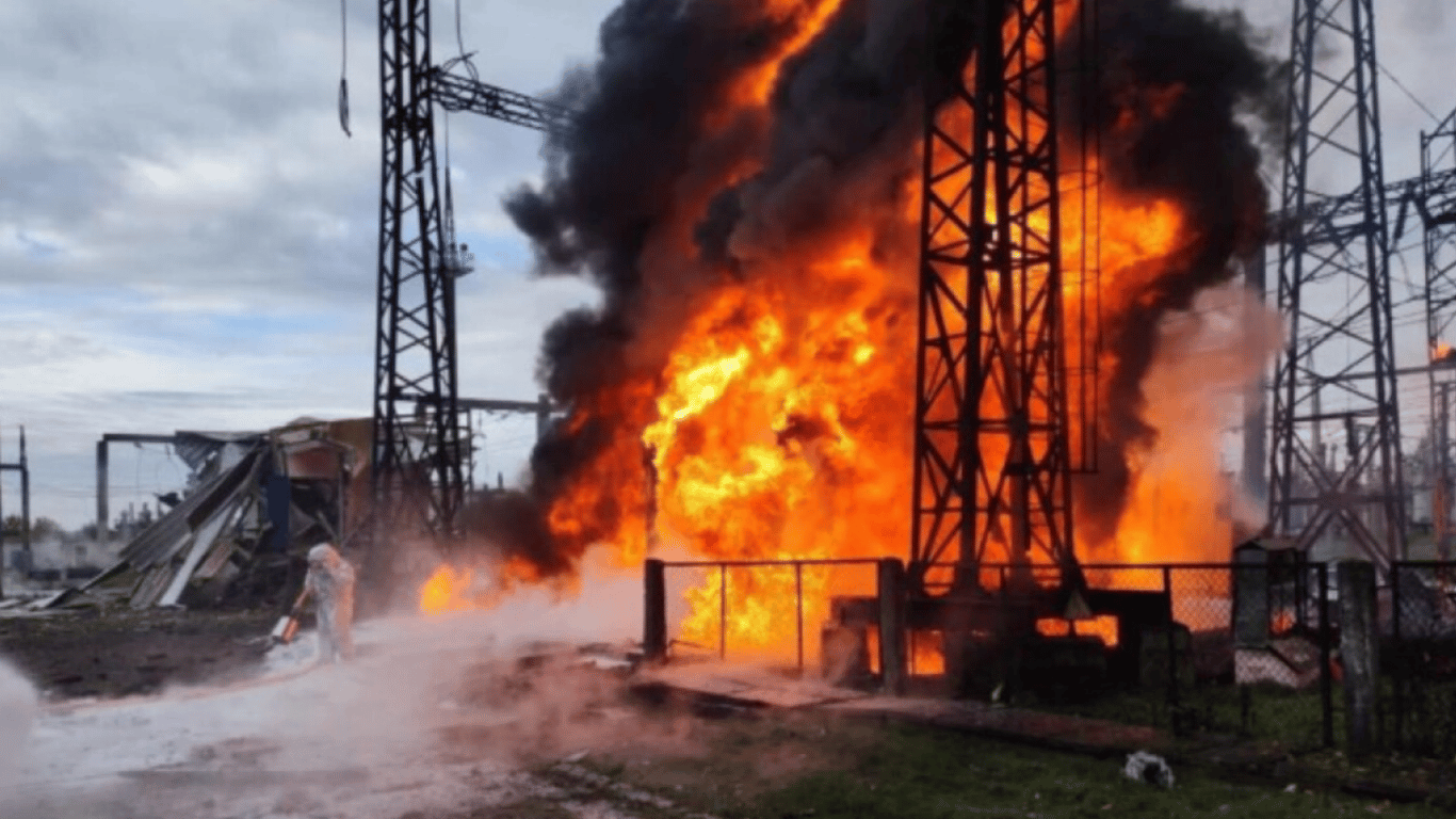 Окупанти пошкодили високовольтний об'єкт Укренерго в Сумській області