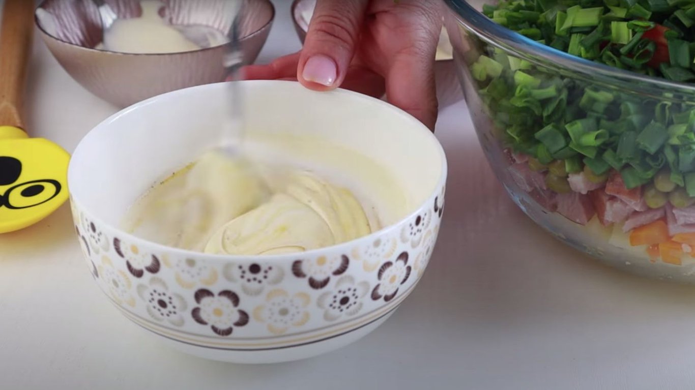 быстрый рецепт салата вместо оливье 