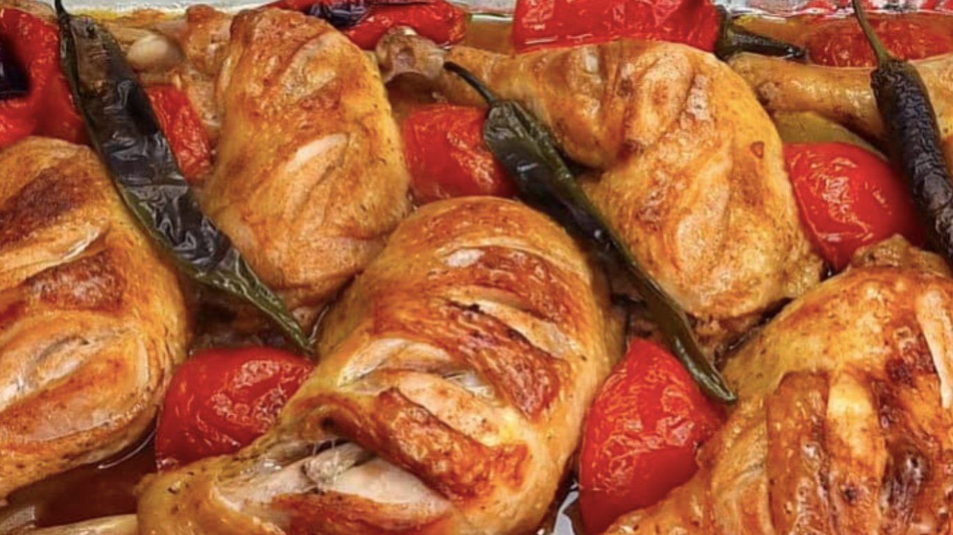 рецепт соковитої курки в духовці