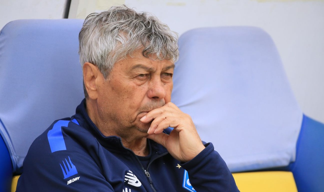 Мирча Луческу во время работы в Динамо Киев