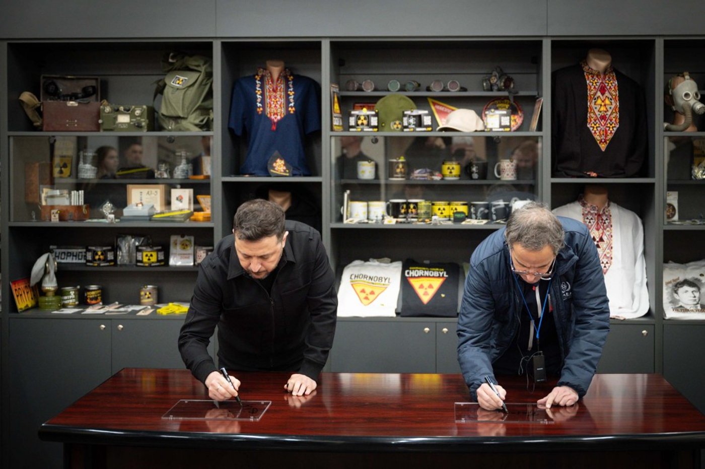 Зеленський та Гроссі 26 квітня