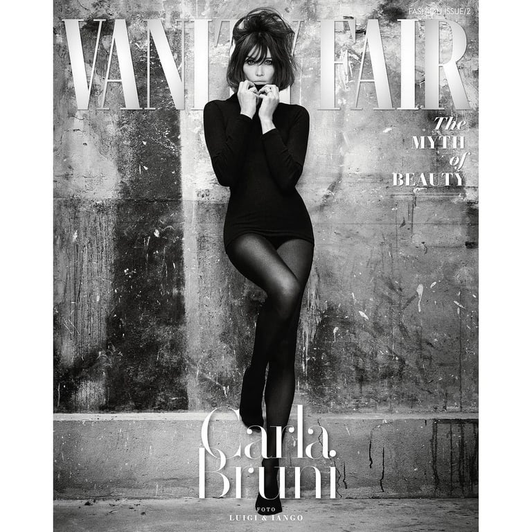 Модель Карла Бруні. Фото: instagram.com/luigiandiango/