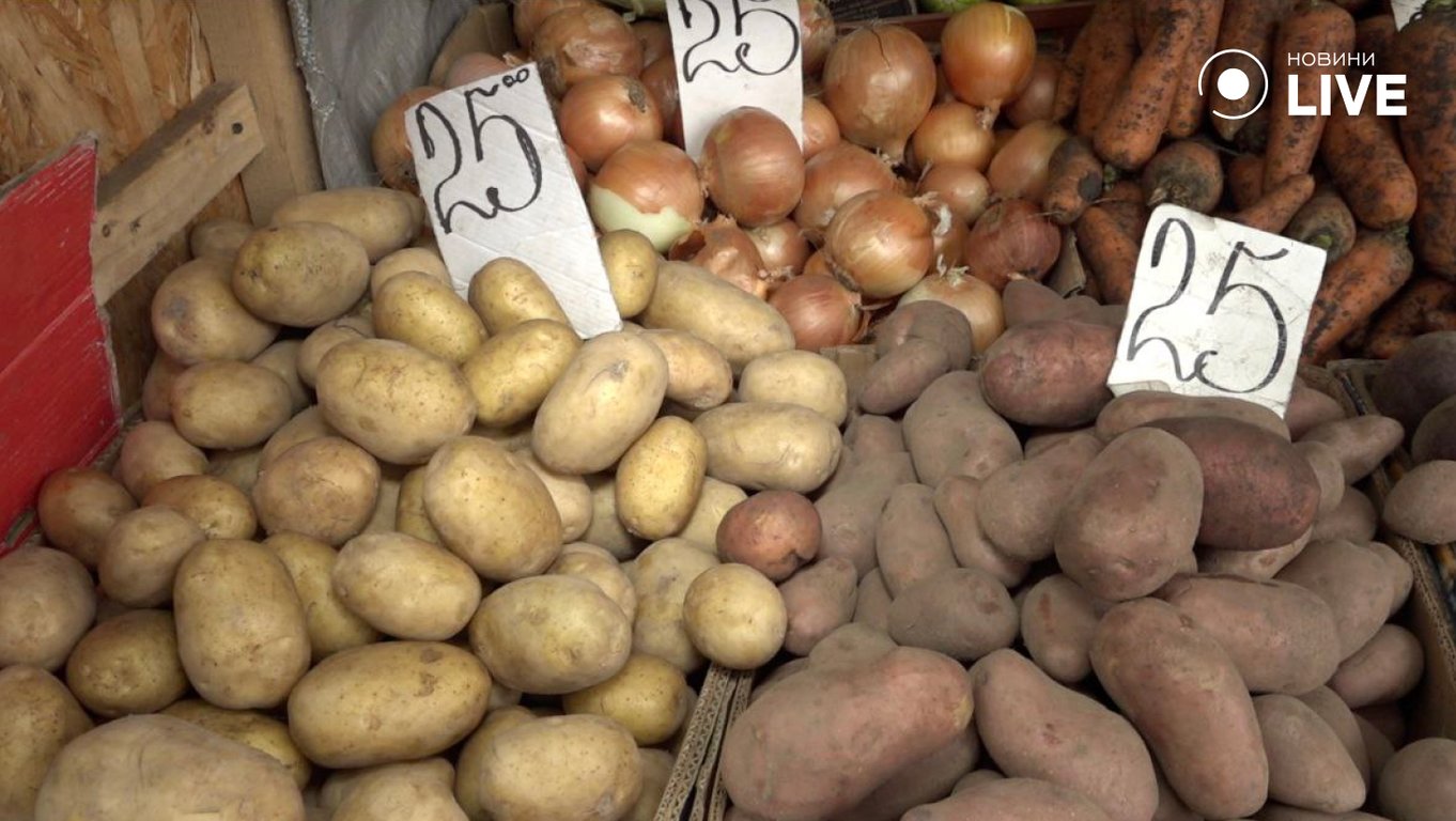 Ціни на овочі на Привозі