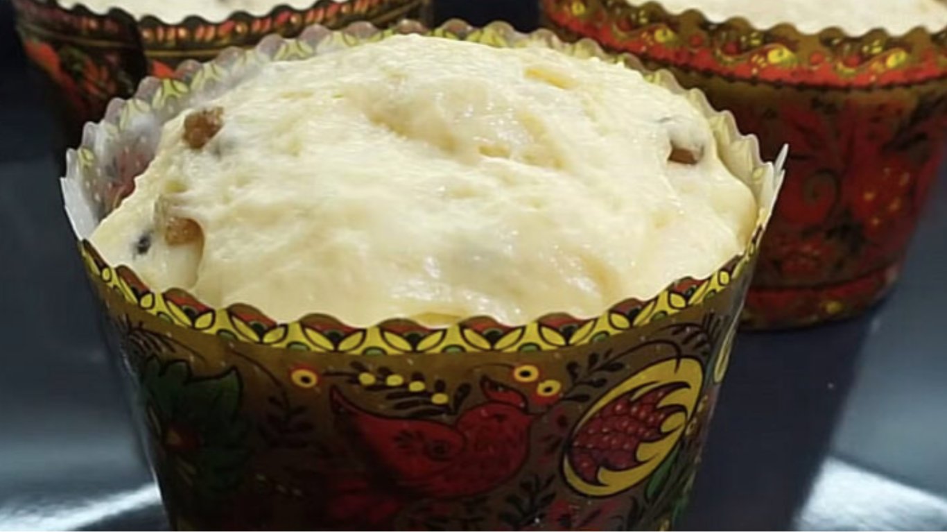 рецепт паски на Великдень