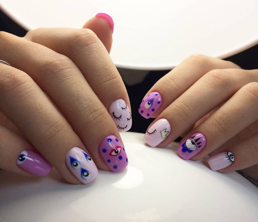 Символи в манікюрі, які захистять від невезіння