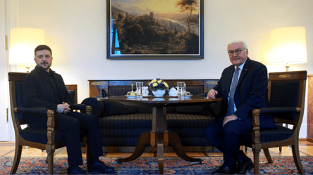 Зеленский встретился с президентом Германии - 304x171