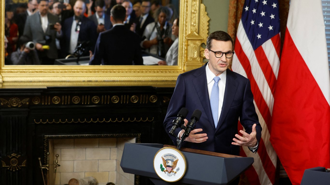 Моравецкий в Вашингтоне анонсировал новую военную помощь США для Украины