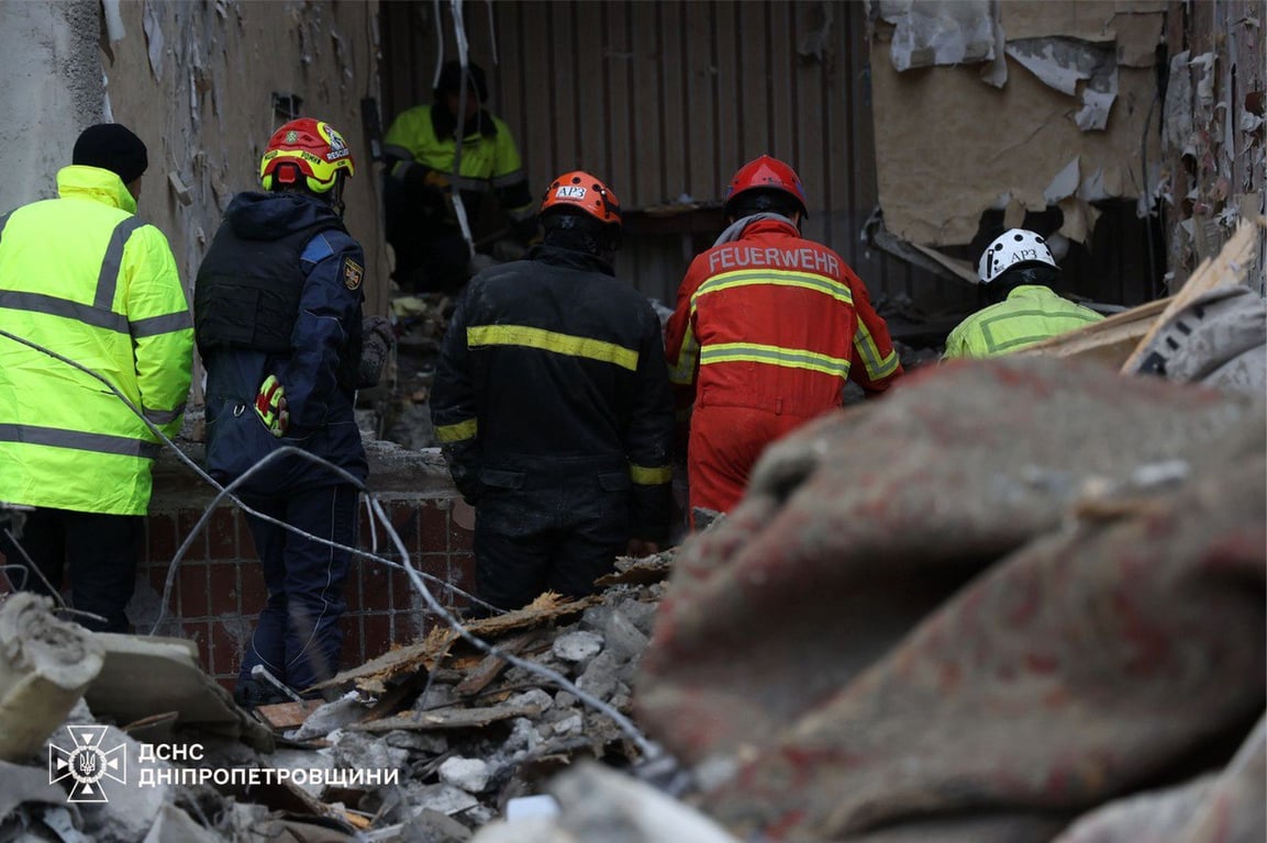 Удар Росії по Дніпру 8 листопада