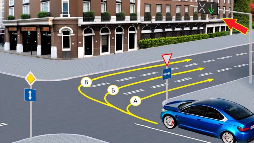 Як заїхати на реверсивну смугу, щоб не порушити ПДР — тест для водіїв - фото 3