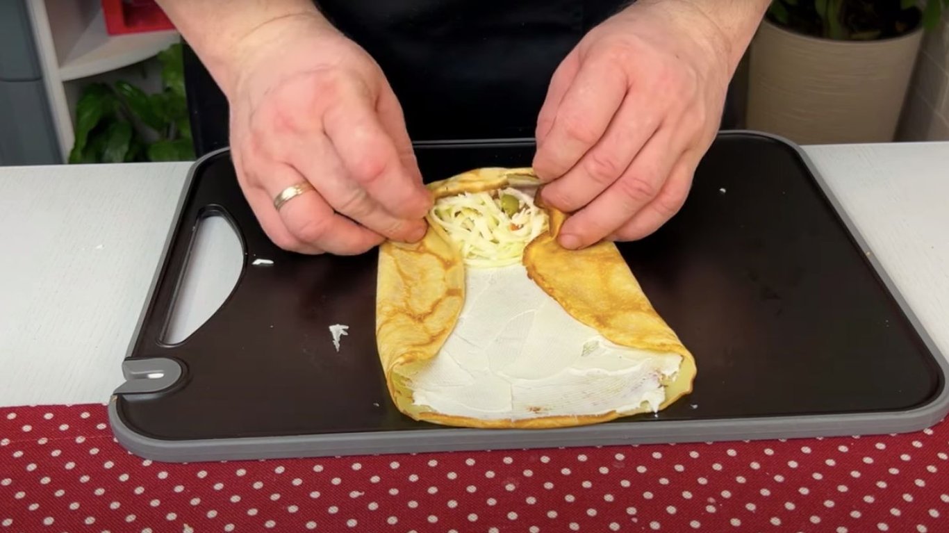 аромтаний рецепт млинців з начинкою 