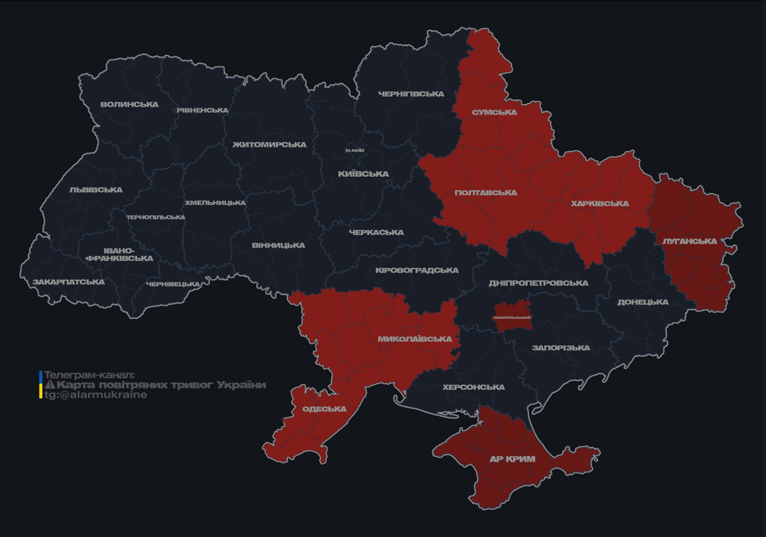 Україну знову атакують ударні БпЛА — які області в небезпеці - фото 6