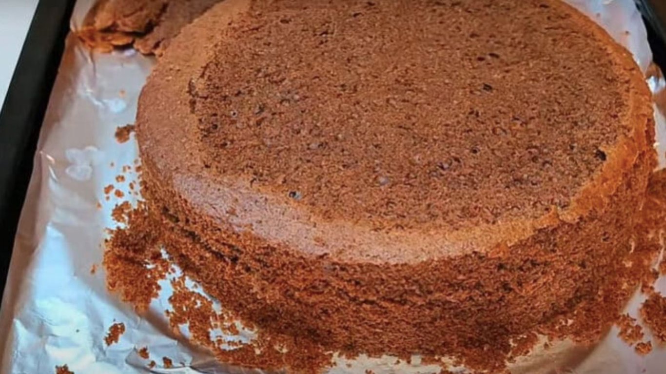 рецепт торта Анна — вологий без пропитки, дешевий, але дуже смачний