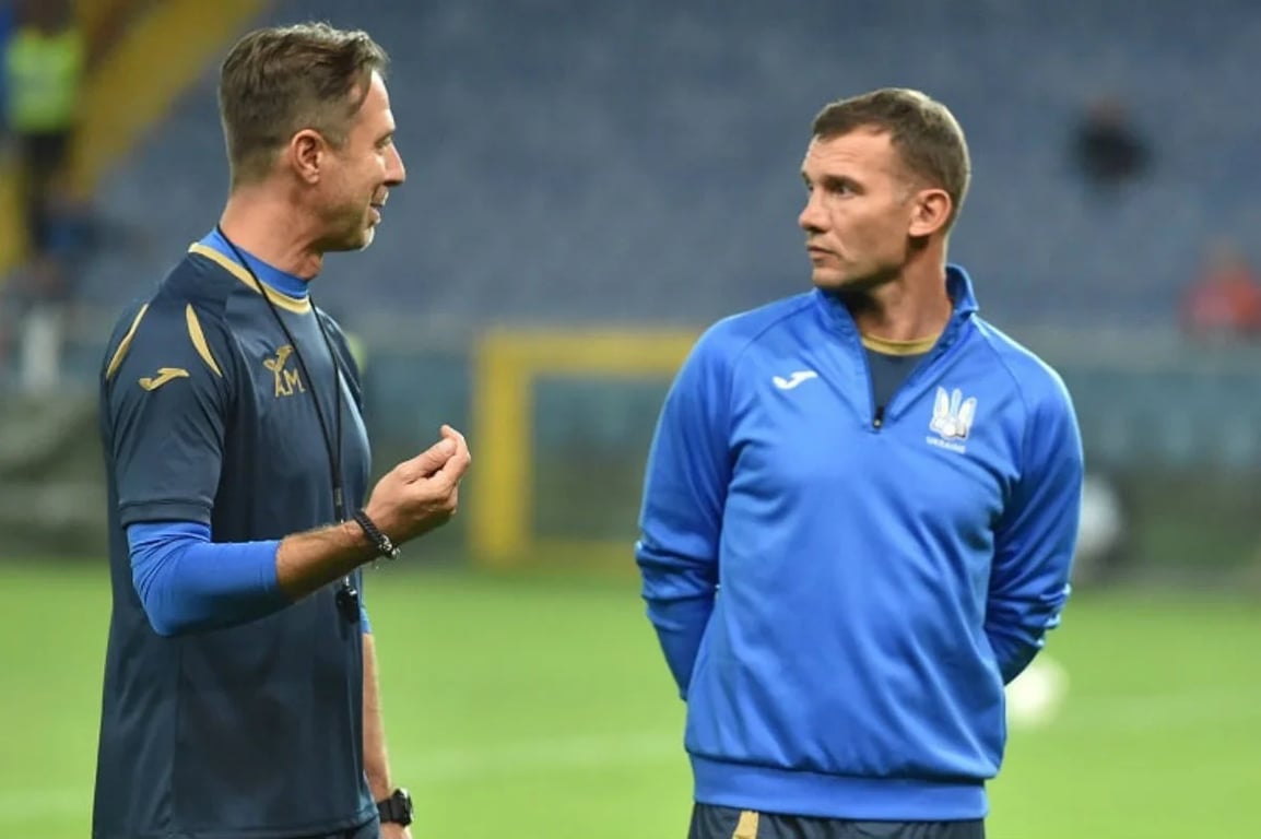 Андреа Мальдера и Андрей Шевченко