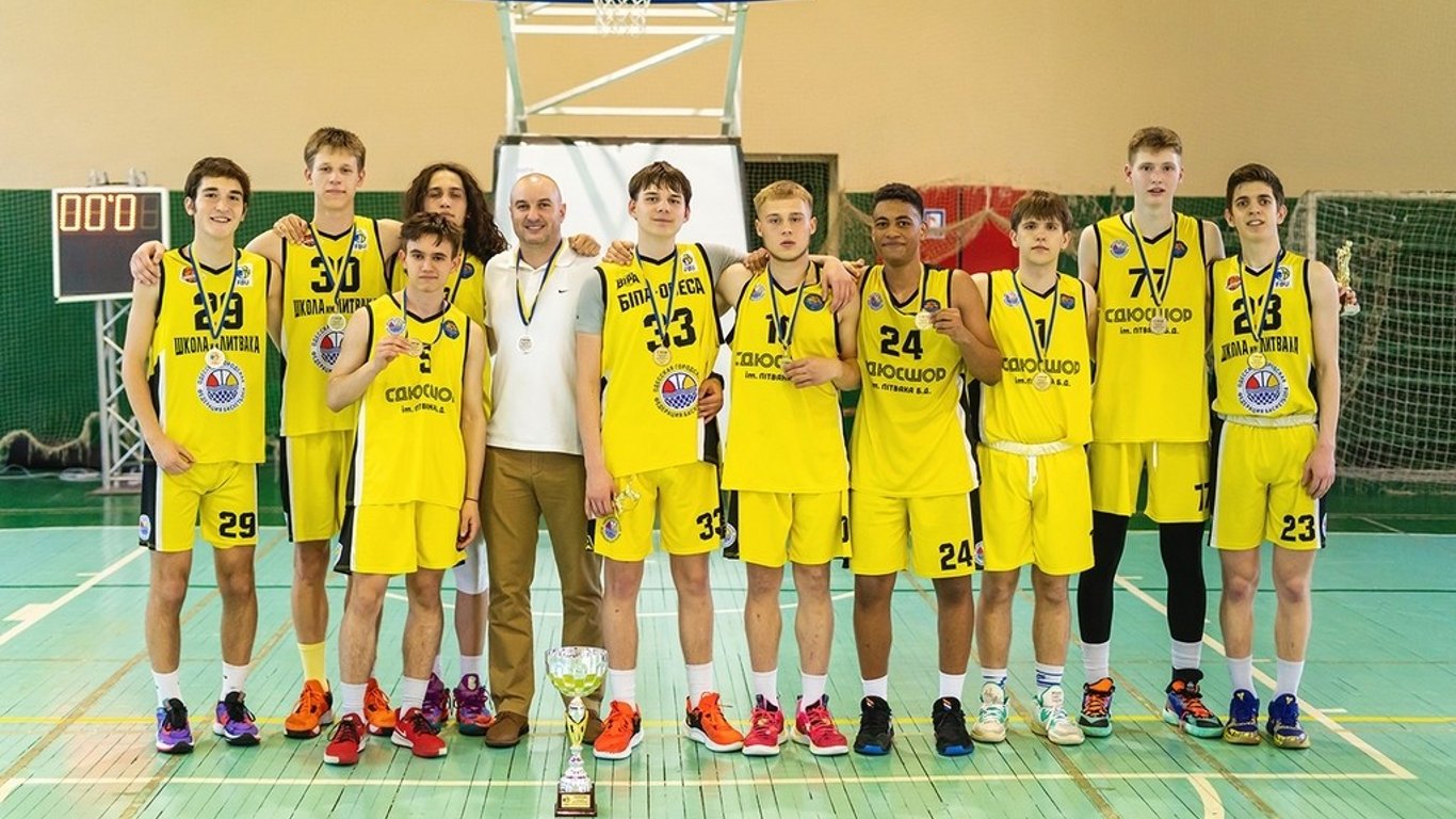 Одеські баскетболісти стали переможцем у всеукраїнській лізі